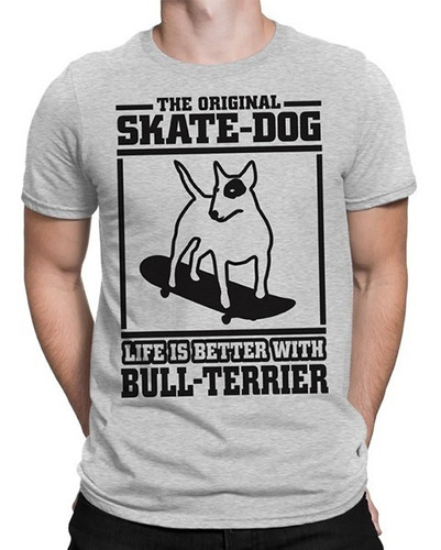Remeras Hombre Bull Terrier Hf ® Dog Thinker Pack X 4