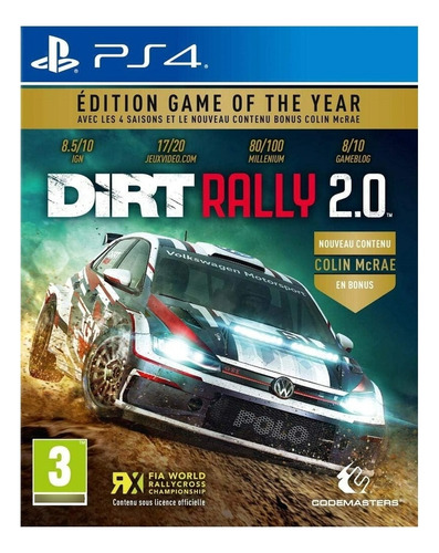 Dirt Rally 2.0 - Game Of The Year Edition ~ Ps4 Español