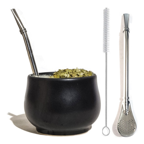 Vaso Matero Argentino Ceramica Para Yerba Mate, Te, Tisanas