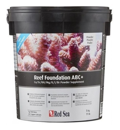Red Sea Skeletal Elements Foundation Abc+ 5kg Acuario Marino