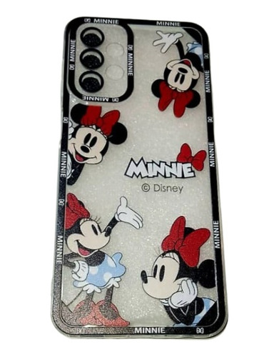 Funda Protector Para Samsung iPhone Minnie Antigolpes