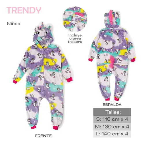 Pijama de unicornio con estrellas hotsell
