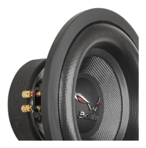 Par Falante Subwoofer 15 Bicho Papão 800 Wrms 4+4ohms Bomber Cor Preto