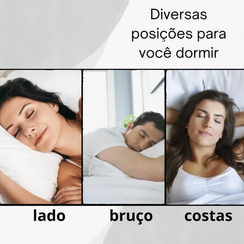 2 Travesseiros Pluma De Ganso Antialérgico Siliconada Firme Cor Branco