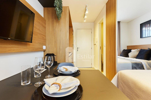 Imagem 6 de 30 de Studio 18m² No Água Verde, Curitiba - St0051
