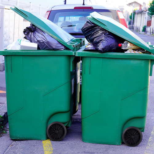 1 Juego De Poleas Para Botes De Basura Con Eje Hueco