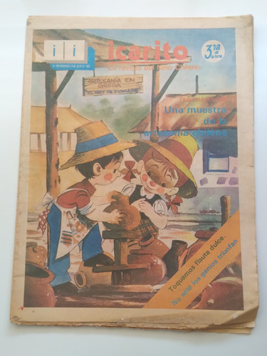 Icarito Revista Del Niño Chileno N° 609 09 Julio 1980. J