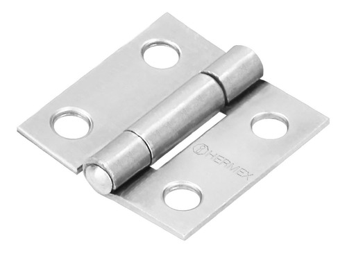 Bisagra Rectangular 1'' A/pulido Cbz Media Bola Hermex 43185
