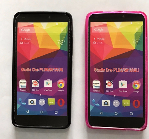 Estuche Blu Studio One Plus, Color Negro