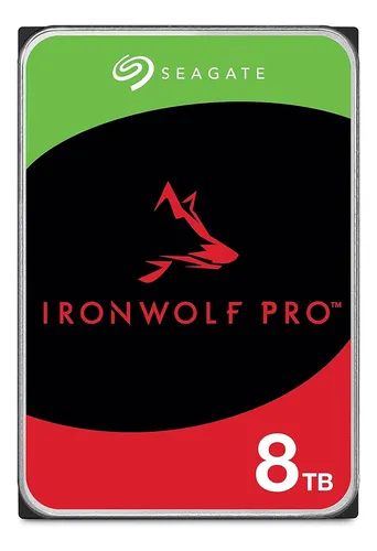 Seagate Ironwolf Pro, 8 Tb, Disco Duro Interno Nas Enterpris