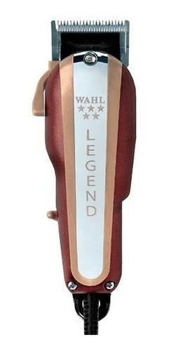 Cortadora de pelo Wahl Professional 5 Star Legend 8147 plateada y roja 220V