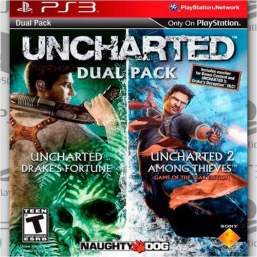 Uncharted Dual Pack Ps3 Via Psn Original