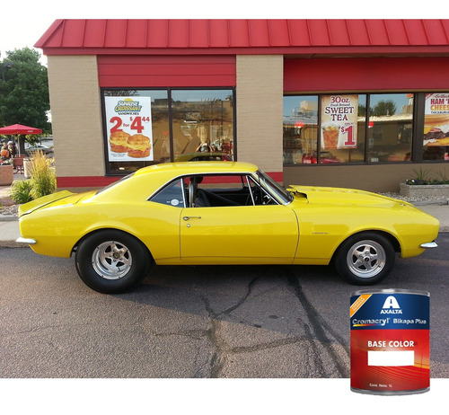 Axalta Bicapa Base Color Amarillo Camaro 1 Lt Automotriz