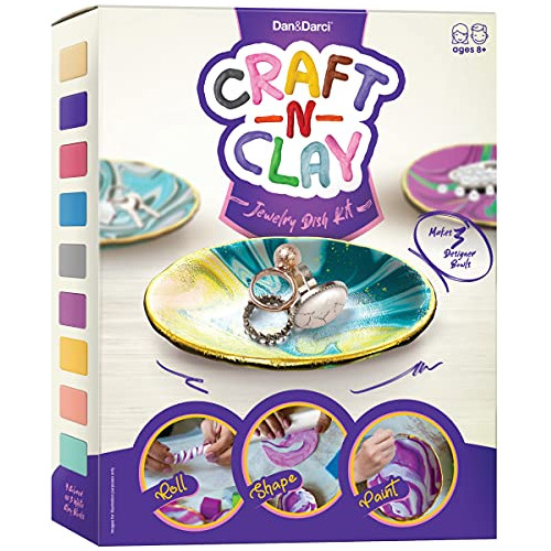 Craft N Clay - Kit De Fabricación De Platos Joyería N...