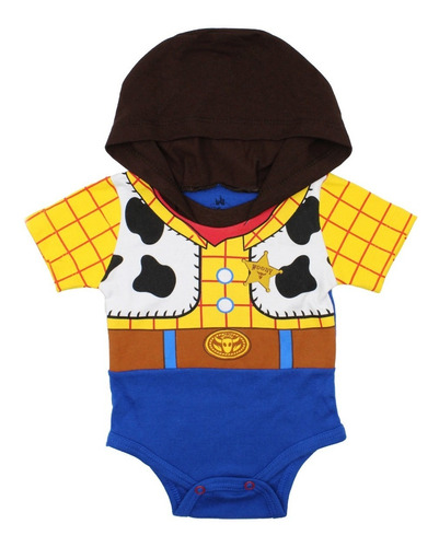 Pañalero Vaquero Woody Disney Toy Story Con Capucha 5618