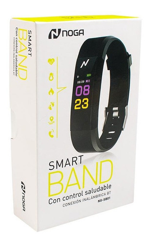 Imagen 6 de 6 de Smartwatch Smartband Reloj Noga Sb01 Fitness Running Colores