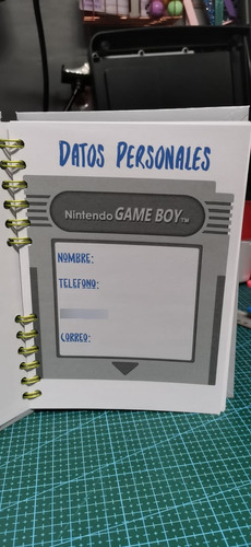 Cuaderno Gameboy 100 Hojas A5