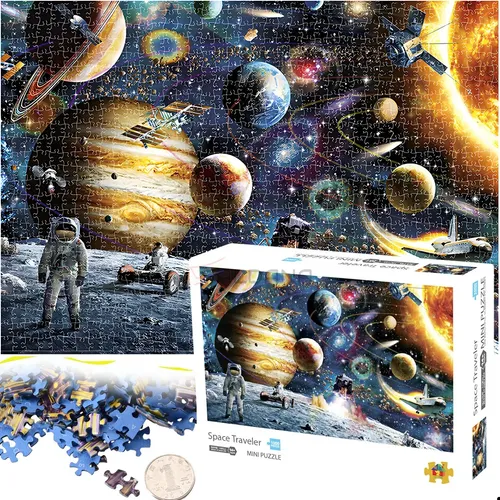Puzzle Rompecabezas 1000 Piezas Juego Para Niños Y Adultos | Cuotas sin ...