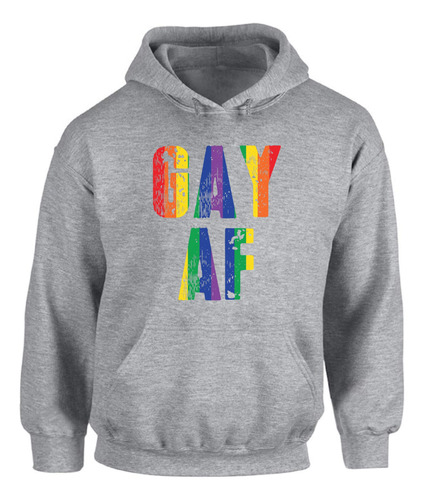 Awkward Styl Unisex Gay Af Sudadera Capucha Orgullosa Para