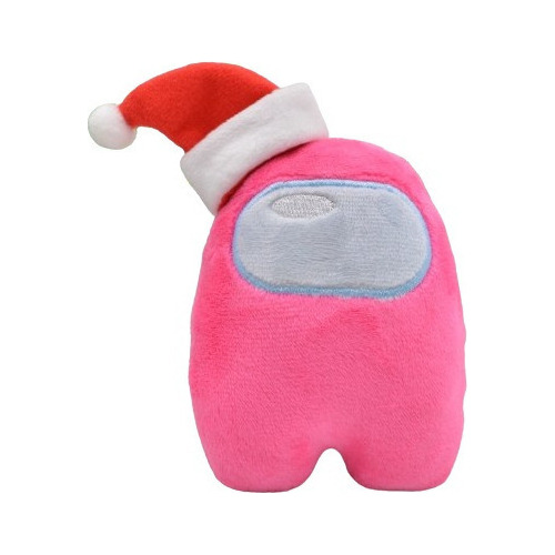 Gorro Navidad Rosa Hombre Lobo Espacial Juego Figura Peluche