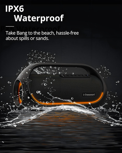 Bocina Tronsmart Bang Bang 60w Portátil Con Bluetooth