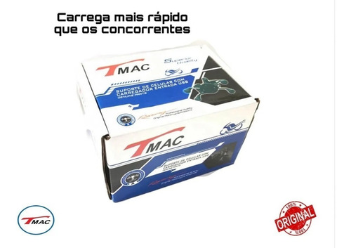 Imagem 3 de 3 de Suporte De Celular Com Carregador Universal Para Motos T Mac