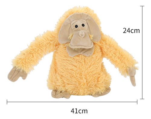Juguete De Peluche Con Molares Resistentes A Las Mordeduras