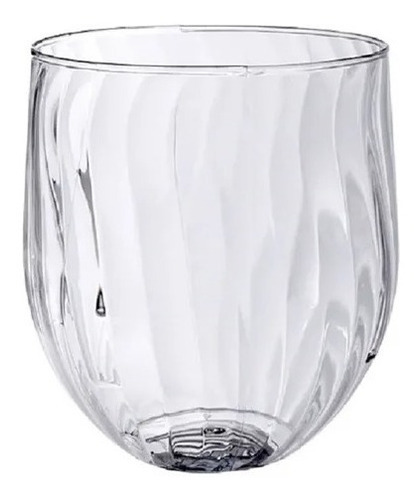 8 Vasos Plástico Cristal P/ Vino 15oz Desechables Chinet