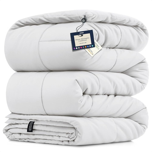 Belador White Comforter Duvet Insert Twin Size Bed Edredón -