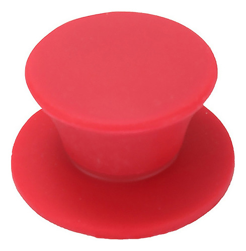 Perilla Pomo Silicon Tapa Olla Cocina Resistente Calor Rojo