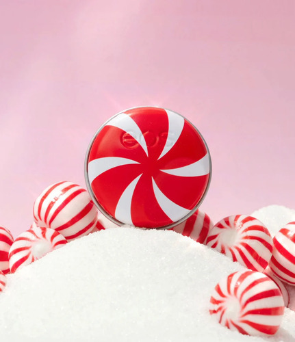 Eos Holiday Candy Cane Lip Sugar Scrub Exfoliante De Labios
