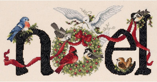 Kit De Puntos De Contada Cruzada Noel-425x7 14 Recuento