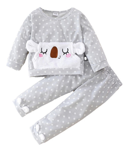 Ropa Infantil I Outfit Suit De Otoño E Invierno Para Niñas (