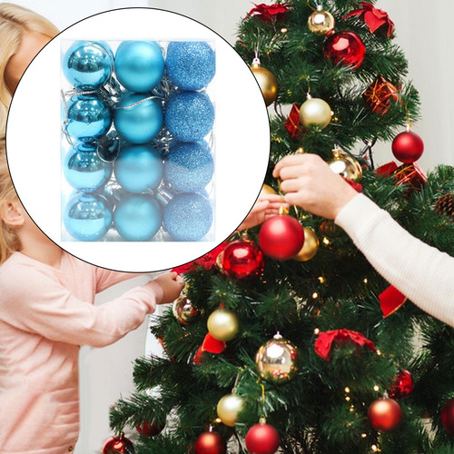 4 X 4x24x Bolas De Navidad Adornos Diámetro De La Bola 3cm