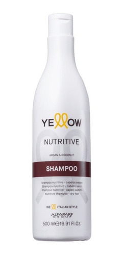 Shampoo Hidratante Yellow Nutritive 500ml Alfaparf