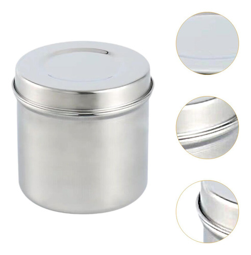 Tarro De Ungüento Médico De Acero Inoxidable, Soporte Para