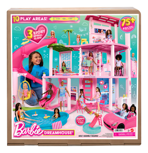 Casa De Muñecas Barbie Nueva Casa De Los Sueños