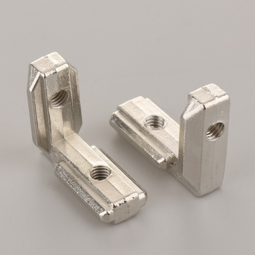 Imagen 5 de 12 de Perfil De Aluminio De Conector De Esquina Interior 2020-ue