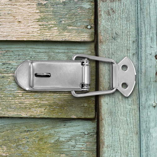 Maleta Spring Claw Toggle De Madera Con Cierre De Caja, 8 Ju