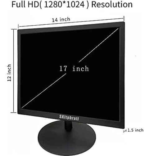 Monitor Skitphrati 17 Hdmi Cuadrado