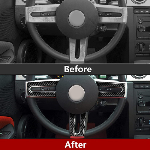 Adhesivo Para Funda De Volante Para 2005, 2006, 2007, 2008,
