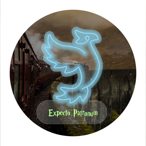 Expecto Patronum - Lámpara De Neónflex Fénix. Envío Gratis