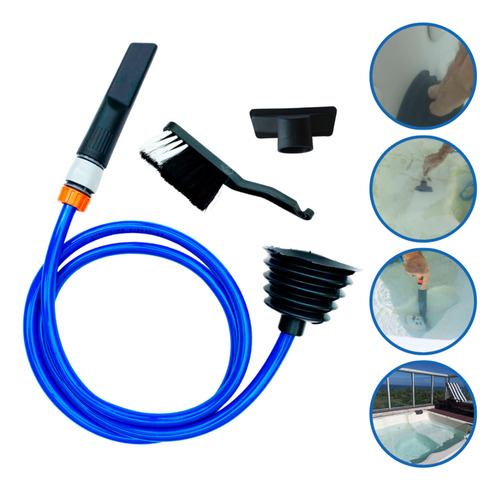 Limpador Aspiração S/ Bomba Hidromassagem Ofuro Jacuzzi Spa