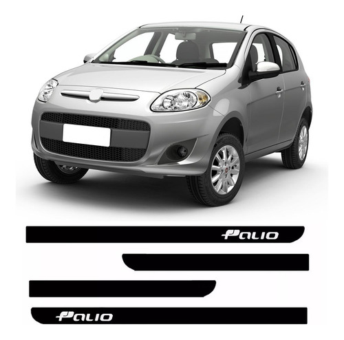 Friso Lateral Personalizado Palio 2012 Em Diante 4 Portas