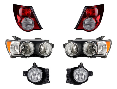 Paq 2 Calaveras + 4 Faros Sonic 2012/2016 Depo