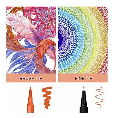 Pack De 24 Rotuladores De Colores Artisticos De Punta Fina