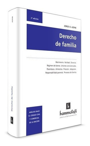 Derecho De Familia 3ed. Azpiri 2019