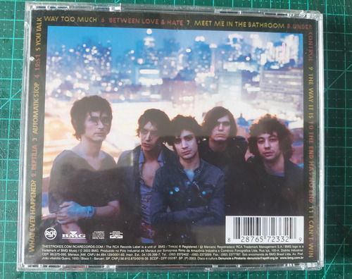 Cd The Strokes Room On Fire Original Estandar (Usado)