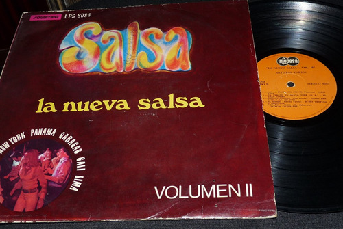 Jch- La Nueva Salsa Vol.2 Lp Vinilo Charlie Palomares Varios