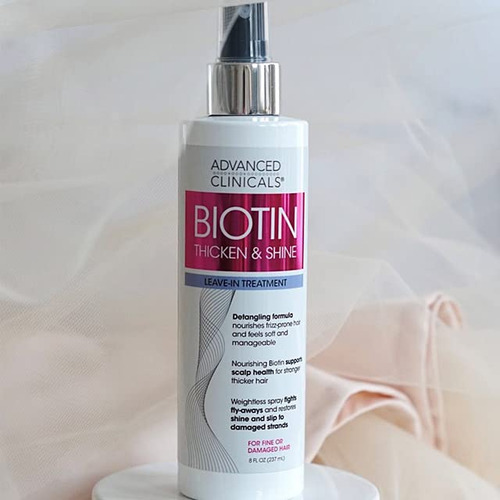 Spray De Cabello Advanced Clinicals Thicken & Shine, Biotina